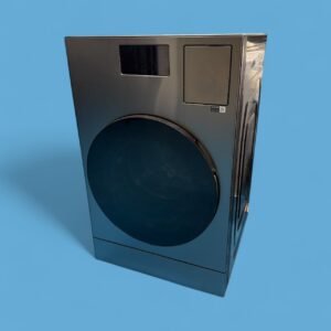 Bespoke 5.3 cu. ft. Ultra Capacity Ventless Heat Pump All-In-One Washer Dryer Combo with Super Speed in Dark Steel