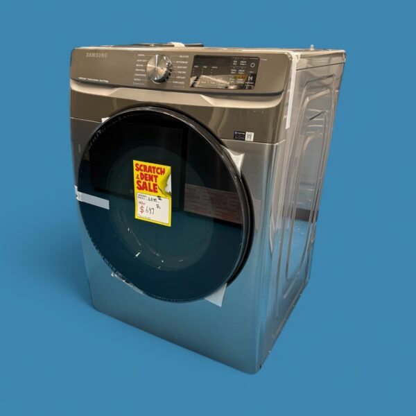 7.5 cu. ft. Vented Smart Stackable Electric Dryer in Platinum with Steam Sanitize+