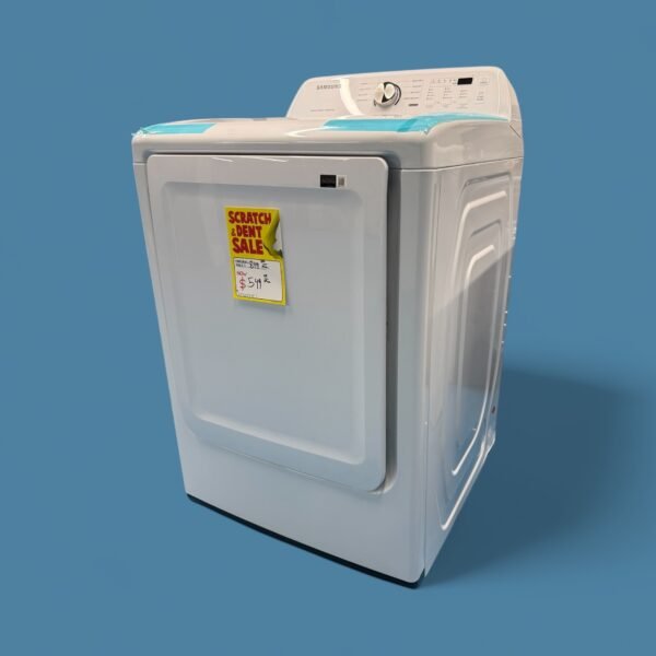 7.2 cu. ft. Vented Electric Dryer in White with Sensor Dry