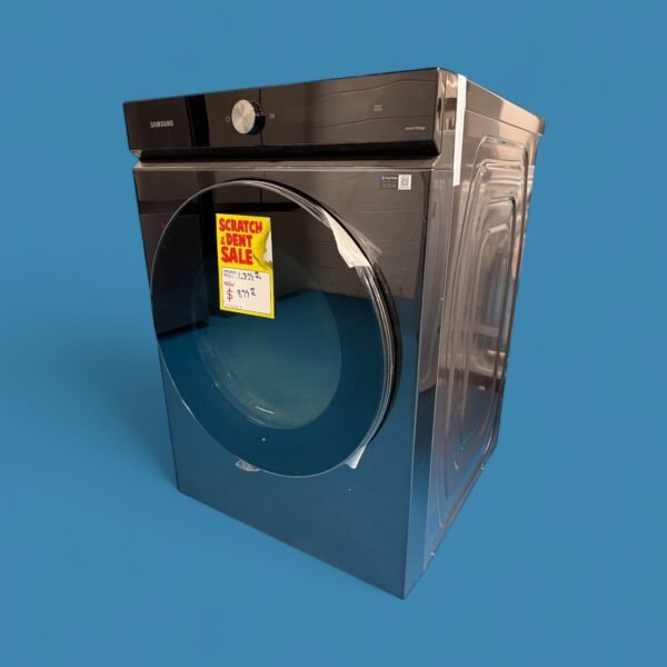 Bespoke 7.6 cu. ft. Ultra-Capacity Vented Smart Electric Dryer in Brushed Black with Super Speed Dry and AI Smart Dial