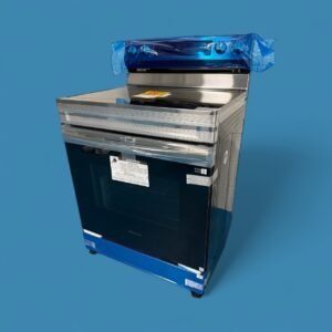 30 in. 5-Burner Element Smart Freestanding Electric Range in Stainless Steel with Rapid Boil and Self Clean