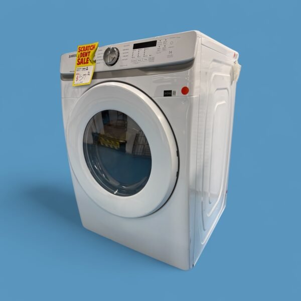 7.5 cu. ft. Vented Smart Gas Dryer in White with Steam Sanitize+