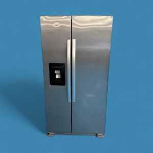 24.6 cu. ft. Side by Side Refrigerator in Monochromatic Stainless Steel