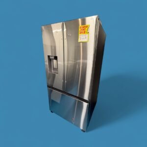 31 cu. ft. Mega Capacity Standard Depth 3-Door French Door Refrigerator in Stainless Steel with Four Types of Ice