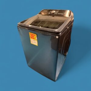 5.4 cu. ft. Smart Top Load Washer in Brushed Navy Blue with Impeller, Super Speed Wash and Pet Care Solution