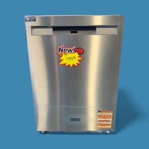 24 in. Fingerprint Resistant Stainless Front Control Built-In Tall Tub Dishwasher with Dual Power Filtration, 50 dBA