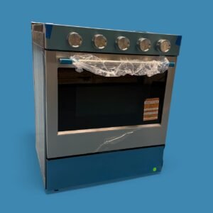 30 in. 5 Element Slide-In Gas Range in Fingerprint Resistant Stainless Steel with Convection Cooking Modes