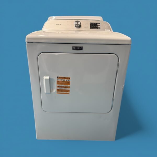 7.0 cu. ft. 240-Volt White Electric Vented Dryer with Moisture Sensing