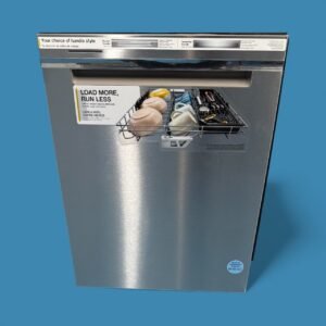 Whirlpool Eco Series 24-in Top Control Built-in Dishwasher ( Fingerprint Resistant Stainless Steel ) With Third Rack, Soak and Clean , 47-Decibel