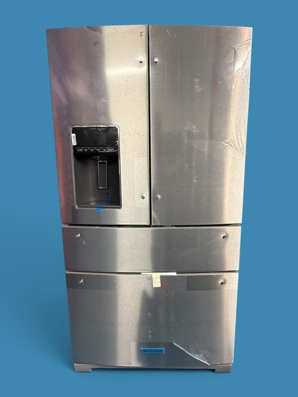 26.2 cu. ft. Standard Depth French Door Refrigerator in Fingerprint Resistant Stainless Steel with Platinum Interior