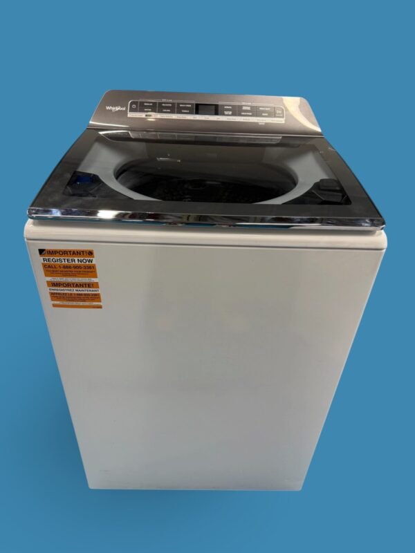 5.2 - 5.3 cu. ft. Smart Top Load Washing Machine in White with 2 in 1 Removable Agitator, ENERGY STAR