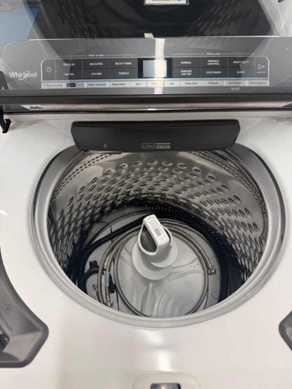 5.2 - 5.3 cu. ft. Smart Top Load Washing Machine in White with 2 in 1 Removable Agitator, ENERGY STAR