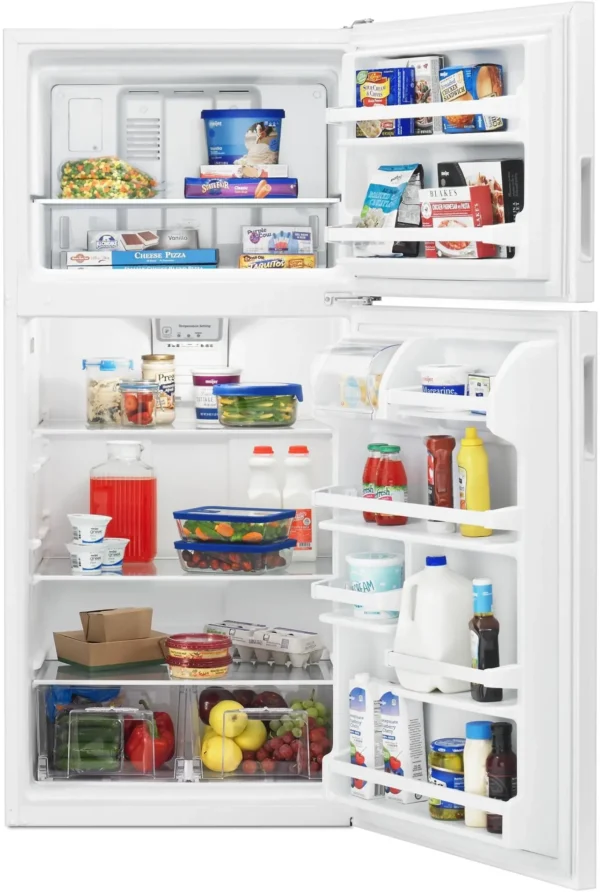 Amana 30" Top… ART318FFDW Top Freezer 18 cu ft Prices Fridge.com
