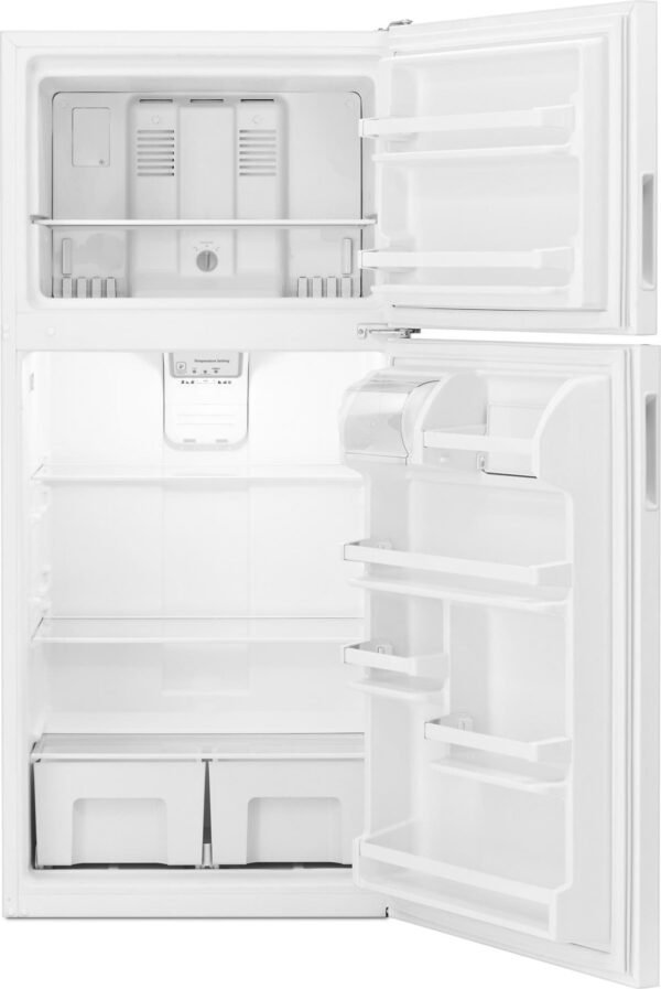 Amana 30" Top… ART318FFDW Top Freezer 18 cu ft Prices Fridge.com