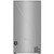 Whirlpool WRSF5536RZ 36 Inch Freestanding Side by Side Refrigerator Fingerprint-resistant Stainless Finish