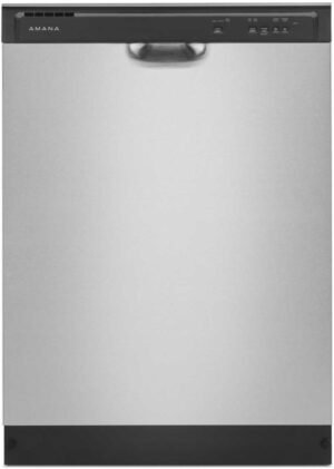 Amana Dishwasher with Midnight Interior 24-Inch Wide in Stainless Steel - ADFS2524RS