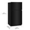 Whirlpool WRTX3021TB Whirlpool® 33-inch Wide Top Freezer Refrigerator with Total Coverage Cooling- 21.3 Cu. Ft. Black