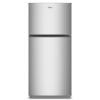 Whirlpool WRTX3119SZ Whirlpool® 30-inch Wide Top Freezer Refrigerator with Total Coverage Cooling- 19 Cu. Ft. Fingerprint-Resistant Stainless Finish