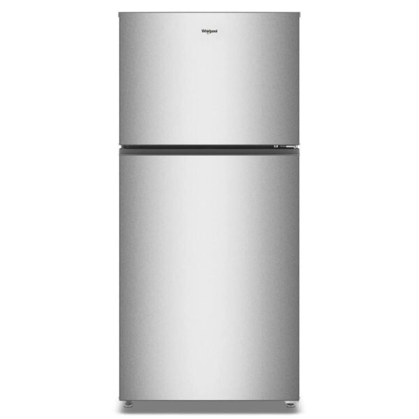 Whirlpool WRTX3119SZ Whirlpool® 30-inch Wide Top Freezer Refrigerator with Total Coverage Cooling- 19 Cu. Ft. Fingerprint-Resistant Stainless Finish