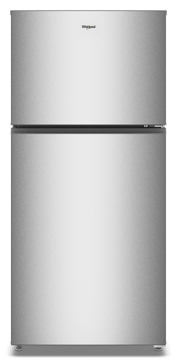 Whirlpool WRTX3119SZ Whirlpool® 30-inch Wide Top Freezer Refrigerator with Total Coverage Cooling- 19 Cu. Ft. Fingerprint-Resistant Stainless Finish