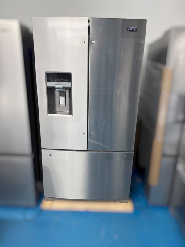 Maytag 27 cu. ft. French Door Refrigerator with PowerCold Feature - Stainless Steel