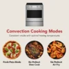 KitchenAid KSES330SPS 30" Smart Slide-In Electric Range with Air Fry and Pizza Mode - PrintShield Stainless Steel