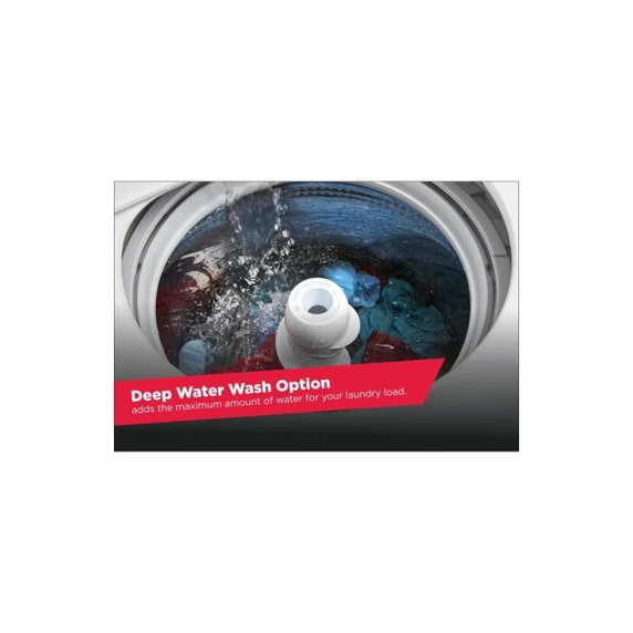 Amana NTW4519JW 27.5" Large Capacity Top Load Washer with High-Efficiency Agitator - White