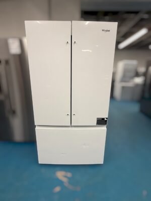 Whirlpool Fridge - French Door Whirlpool - 36 in. 31 cu. ft. Freestanding French Door Refrigerator in White with Interior Water Dispenser Fridge - French Door Whirlpool - 36 in. 31 cu. ft. F