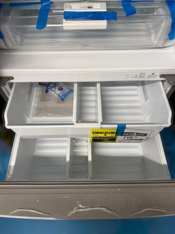 Maytag 27 cu. ft. French Door Refrigerator with PowerCold Feature - Stainless Steel