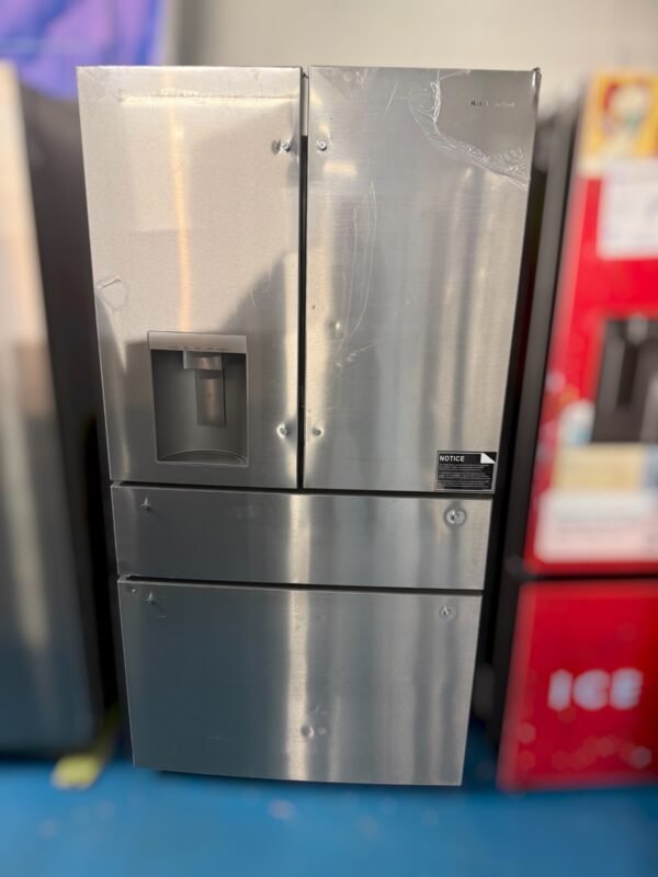 KitchenAid 29 cu. ft. French Door Fridge, Water/Ice, FreshChill – KRMF436SPS